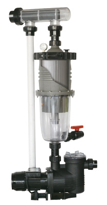 Pump installation WATERCO MULTICYCLONE PLUS cartridge filter