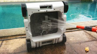 Clean turret regularly Clean turret regularly