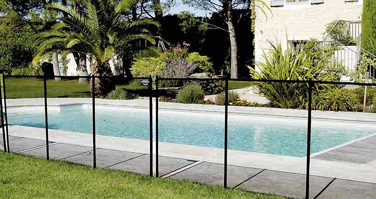 NORA flexible protective pool barrier 