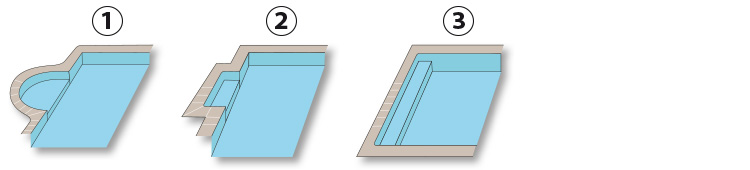 Split level stairs