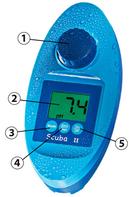 Details Lovibond SCUBA II photometer