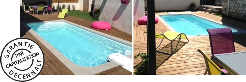 Mancora polyester shell pool   10 year capitalised guarantee