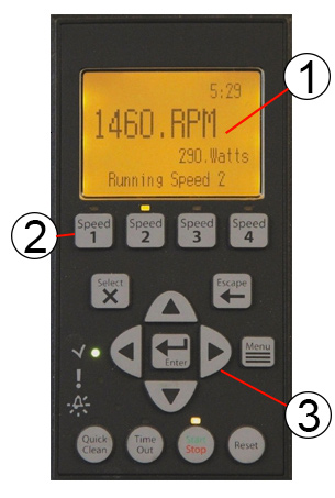 Whisperflo control panel