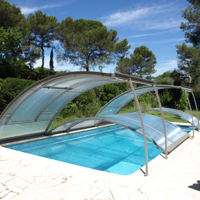 MODULABRI low modular pool enclosure 
