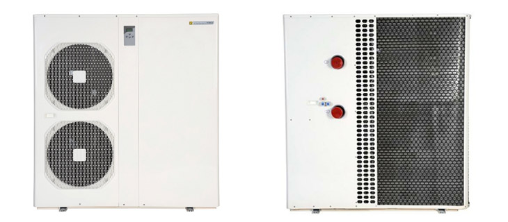 Front and back view Zodiac Power force Front and back view Zodiac Power force