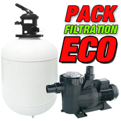 ECO filtration pack for inground pools 