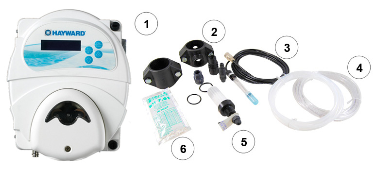HAYWARD Salt & Swim electrolyser pack HAYWARD Salt & Swim electrolyser pack