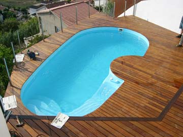 PORTO CERVO 775 polyester shell pool