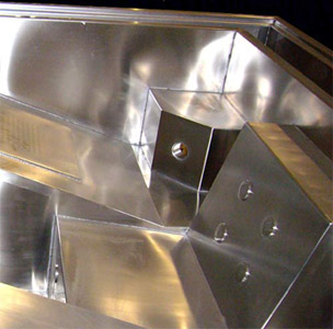 Stainless steel tub