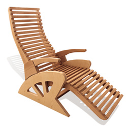 Alto Confort wooden sauna relaxation chair