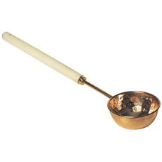 Copper ladle - sauna specific