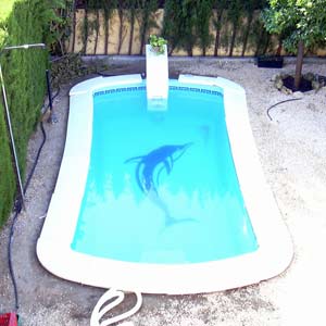 Samana polyester shell pool