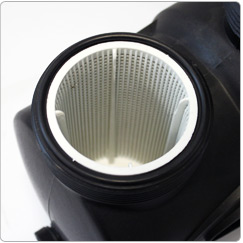 Removable pre filter basket