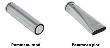 Choice of round or flat head head for Tahiti pool jet Choice of round or flat head head for Tahiti pool jet