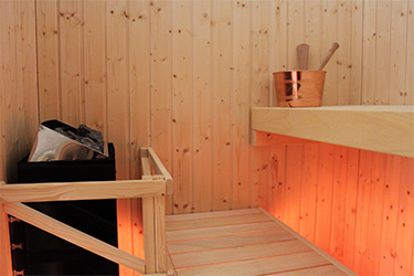 Harvia Basic Line atmospheric lighting steam sauna 
