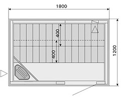 Harvia Basic Line model 1812B