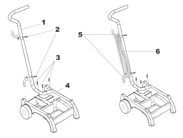 Trolley Aquabot Viva electric pool cleaner Trolley Aquabot Viva electric pool cleaner