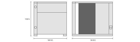 Dimensions Climexel 44kW Dimensions Climexel 44kW