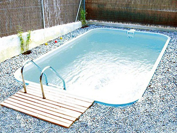 Olbia 530 polyester shell pool 