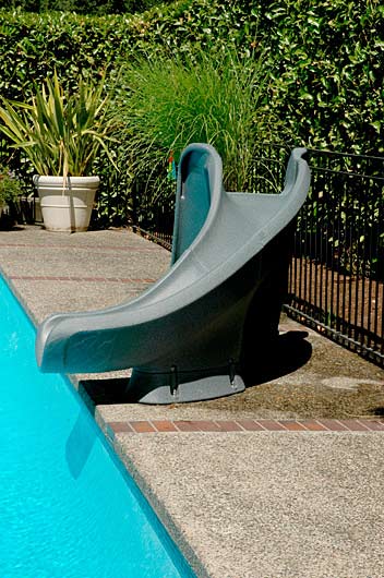 Cyclone pool slide
