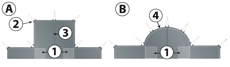 Available stair cuts for skin freeze