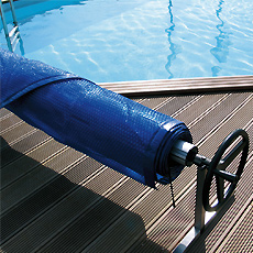 Summer covers and reels for GARDIPOOL above ground wooden pools