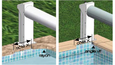 Surround trim for BAHIA battery 