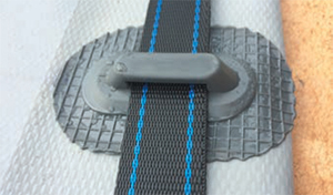 Anti lifting strap